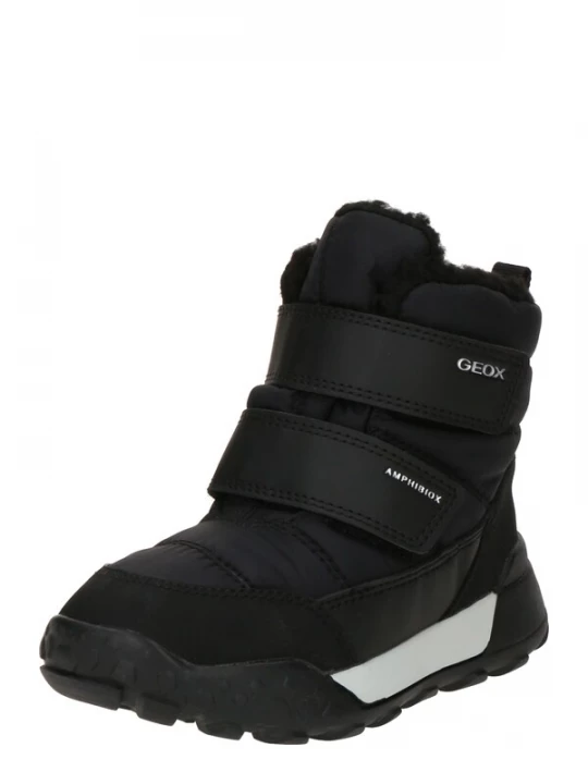 Foto van product GEOX Snowboots 'TREKKYUP' zwart / zilver