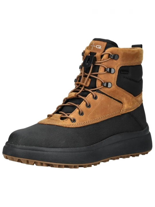 Foto van product GEOX Veterlaarzen cognac / zwart