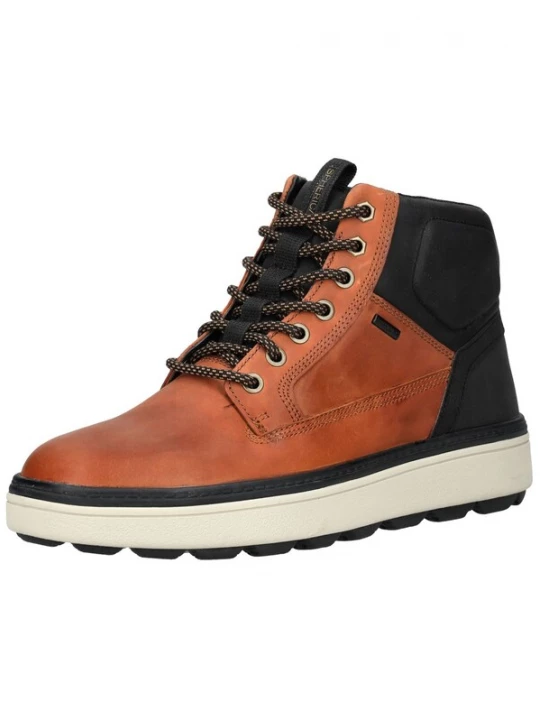 Foto van product GEOX Veterlaarzen roestbruin / zwart