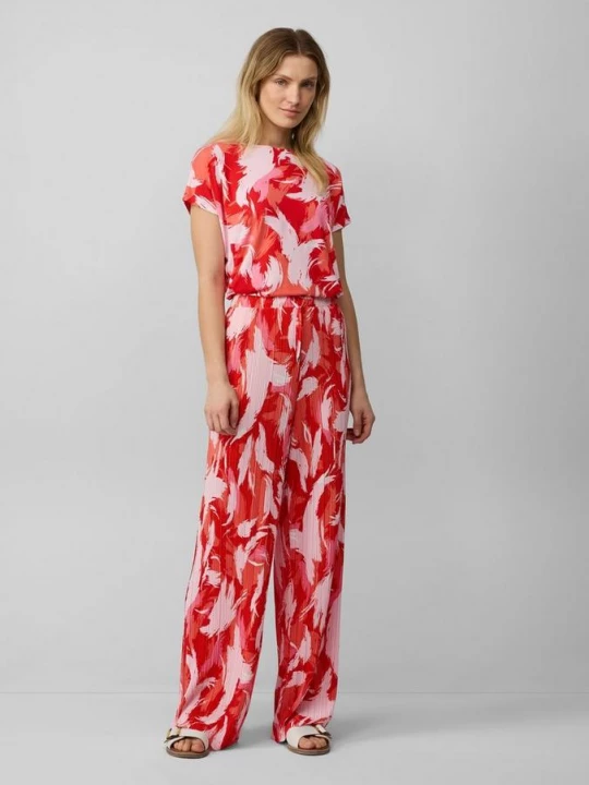 Foto van product Geplisseerd broek met wijde pijpen en relaxed fit s.Oliver
