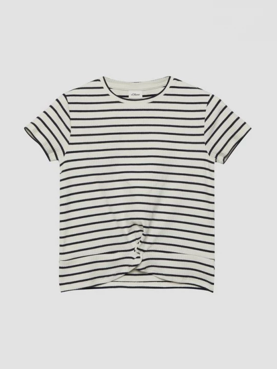 Foto van product Geribd shirt met knoopdetail s.Oliver