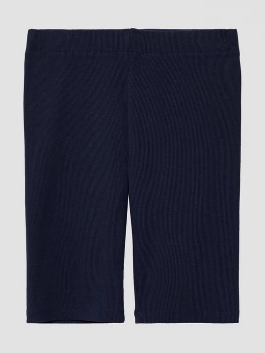 Foto van product Geribde fietsbroek met elastische band s.Oliver blauw