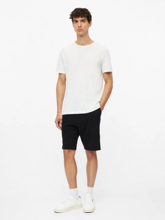 Foto van product Geribde jersey shorts met steekzakken s.Oliver zwart
