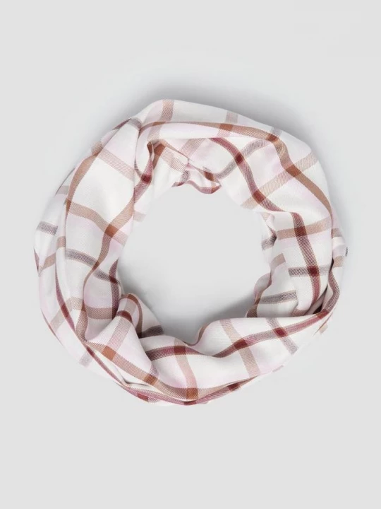 Foto van product Geruite lussjaal van een viscose-modaalmix s.Oliver