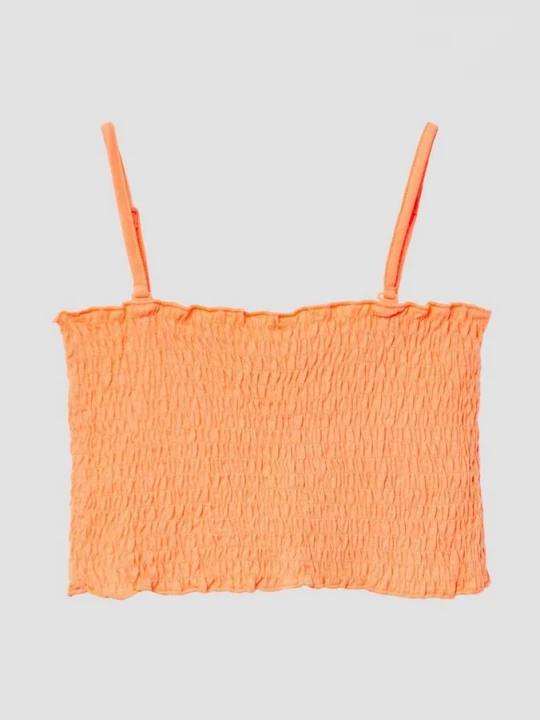 Foto van product Gesmokte cropped top met afneembare spaghettibandjes s.Oliver