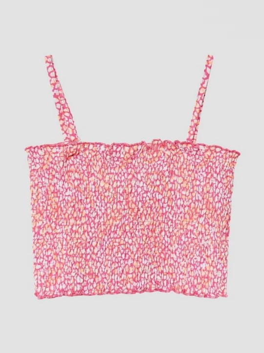 Foto van product Gesmokte cropped top met afneembare spaghettibandjes s.Oliver