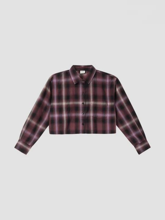 Foto van product Gesneden overhemdblouse met ruitpatroon s.Oliver