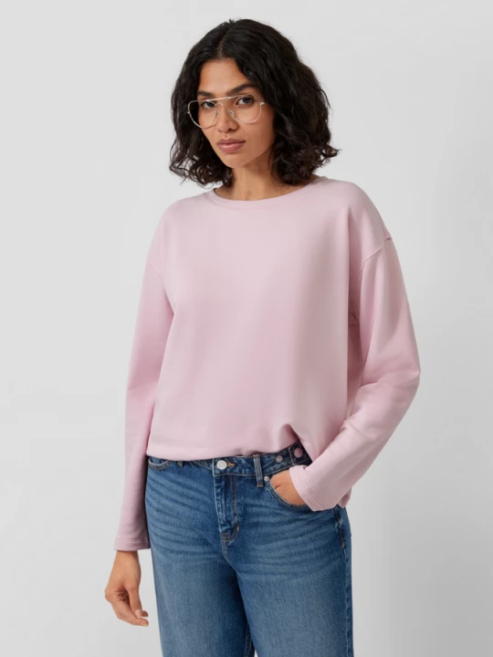 Foto van product Gesneden sweatshirt met naaddetails s.Oliver roze