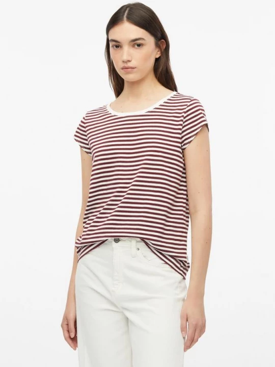 Foto van product Gestreept katoenen shirt met ronde hals s.Oliver