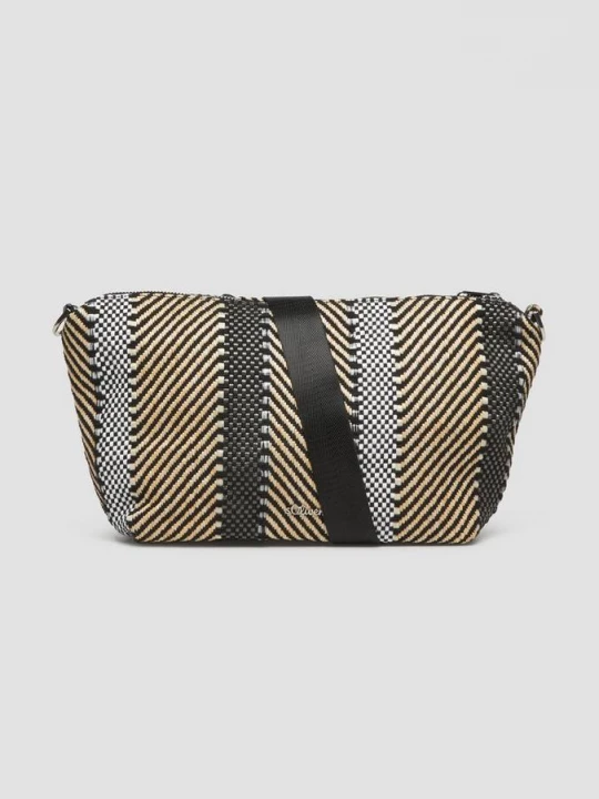 Foto van product Gestreepte crossbodytas met afneembare riem s.Oliver