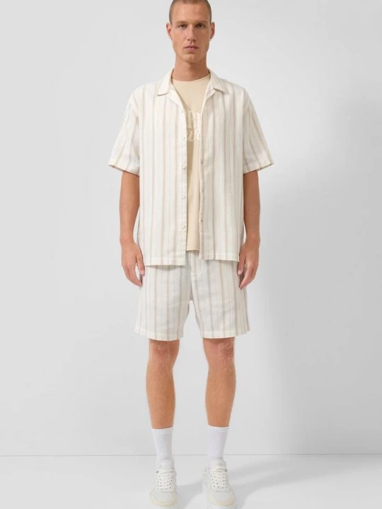 Foto van product Gestreepte joggershorts QS