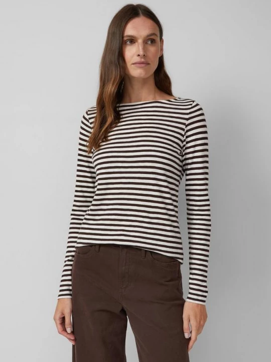 Foto van product Gestreepte lange mouw met boothals s.Oliver