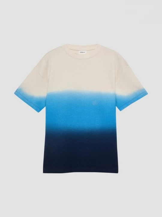 Foto van product Gestructureerd oversized overhemd van zware jersey s.Oliver