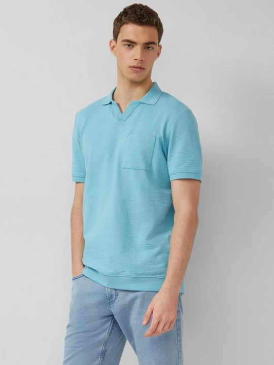 Foto van product Gestructureerd poloshirt met borstzak s.Oliver