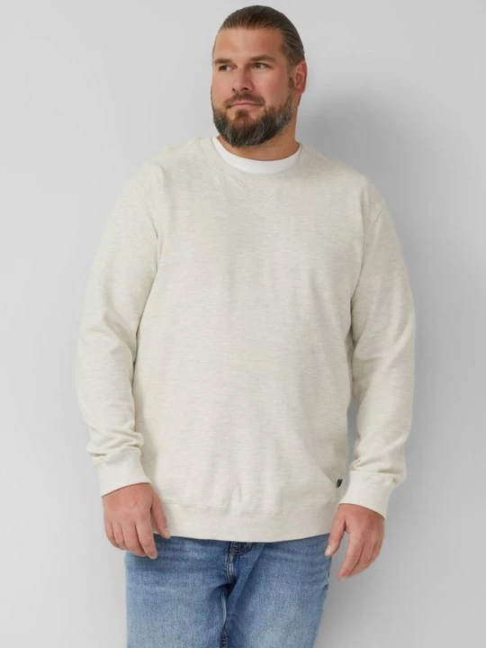 Foto van product Gestructureerd sweatshirt met geribde boorden s.Oliver crème