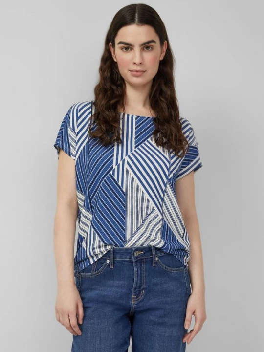 Foto van product Gestructureerd T-shirt met all-over print s.Oliver