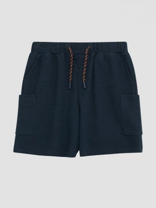 Foto van product Gestructureerde bermuda in een loose fit s.Oliver blauw