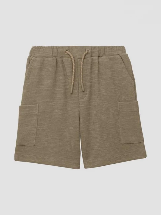 Foto van product Gestructureerde bermuda in een loose fit s.Oliver bruin