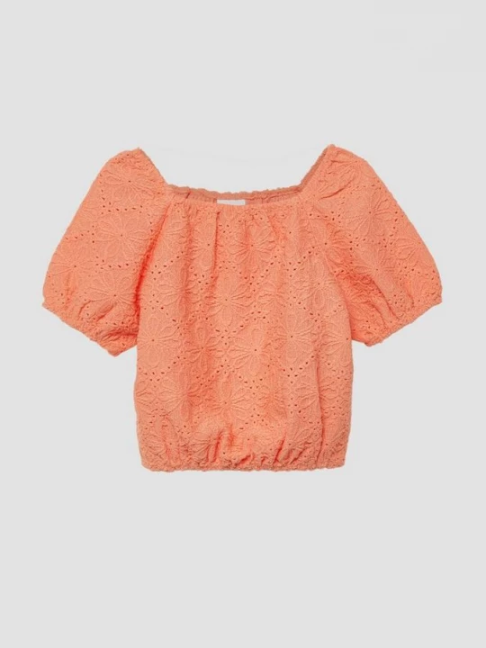 Foto van product Gestructureerde blouse met pofmouwen s.Oliver