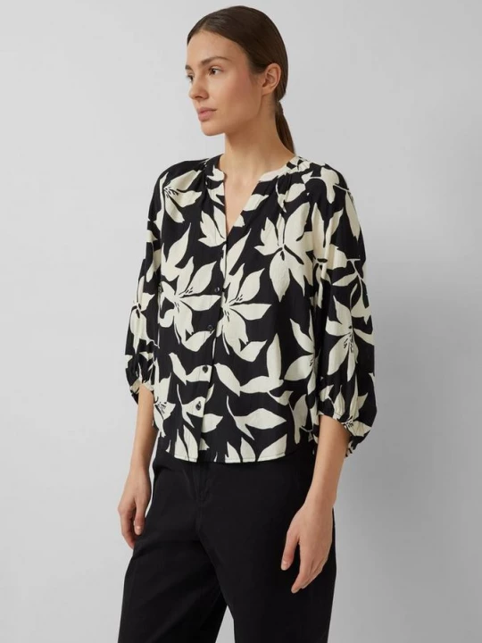 Foto van product Gestructureerde blouse met wijde mouwen s.Oliver