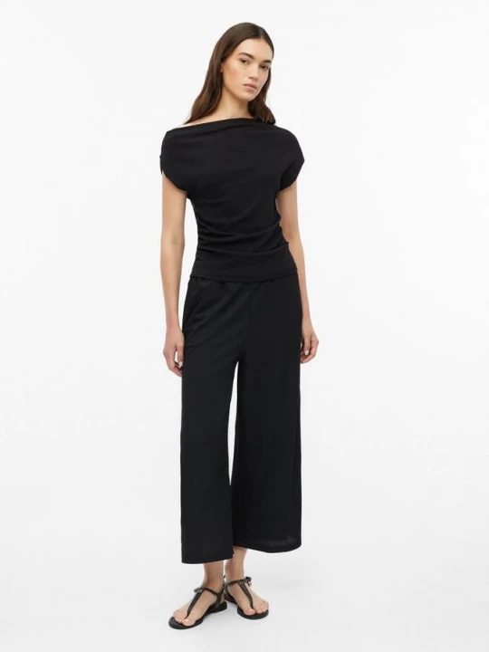 Foto van product Gestructureerde culotte met elastische tailleband s.Oliver zwart