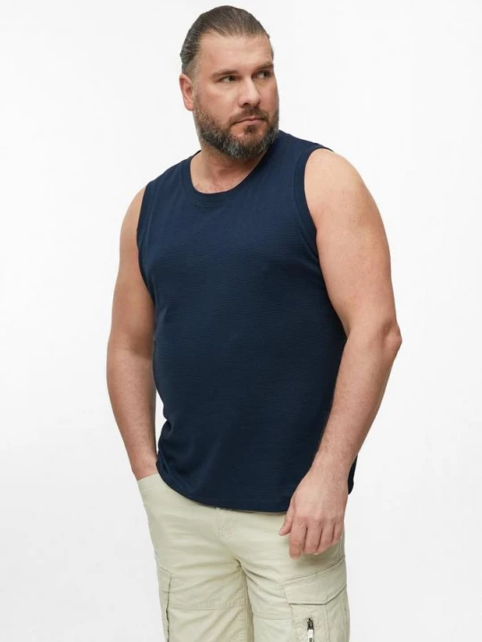 Foto van product Gestructureerde tanktop s.Oliver blauw