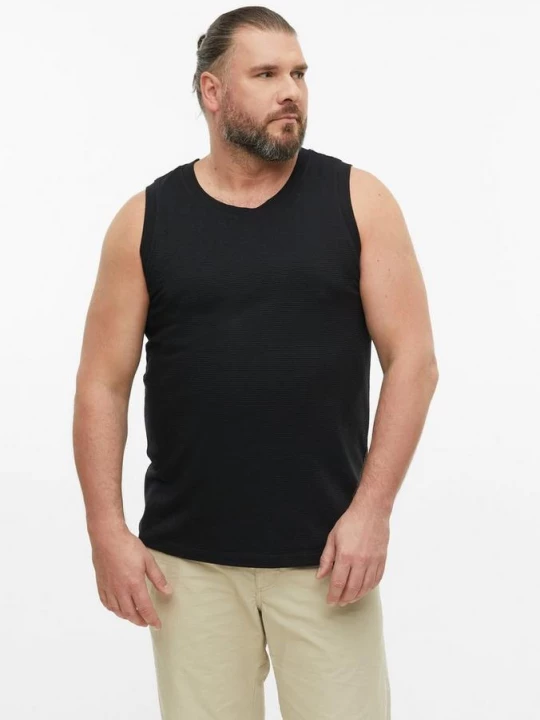 Foto van product Gestructureerde tanktop s.Oliver zwart