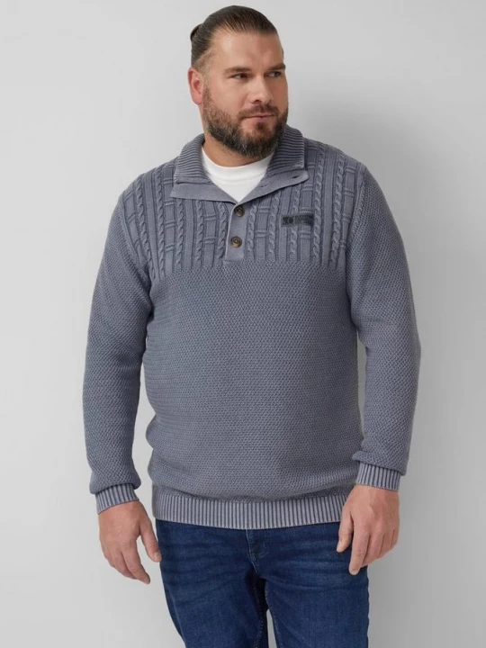 Foto van product Getextureerd katoen met textielverf s.Oliver blauw