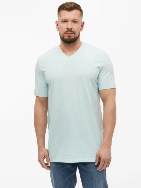 Foto van product Gevlekt T-shirt met V-hals s.Oliver
