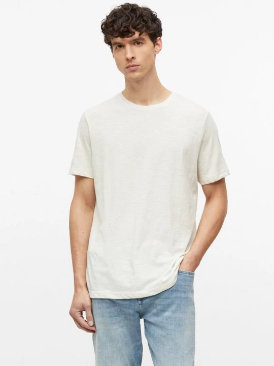 Foto van product Gevlekt T-shirt van een zachte katoenmix s.Oliver beżowy