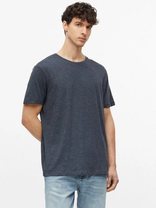 Foto van product Gevlekt T-shirt van een zachte katoenmix s.Oliver blauw
