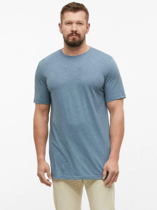 Foto van product Gevlekt T-shirt van een zachte katoenmix s.Oliver blauw
