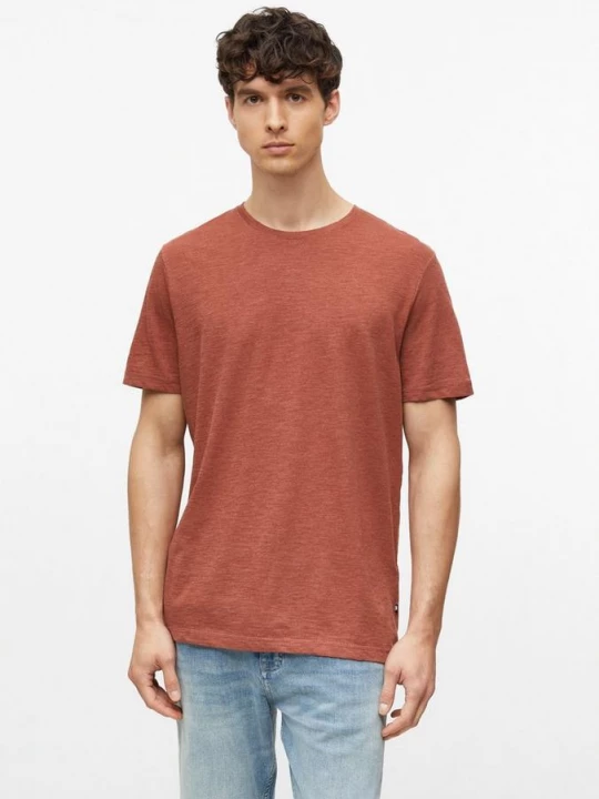 Foto van product Gevlekt T-shirt van een zachte katoenmix s.Oliver bruin