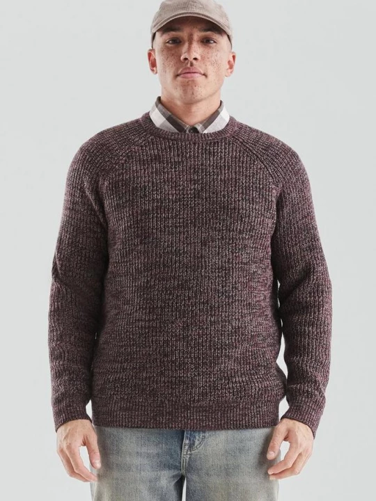 Foto van product Gevlekte trui QS rood