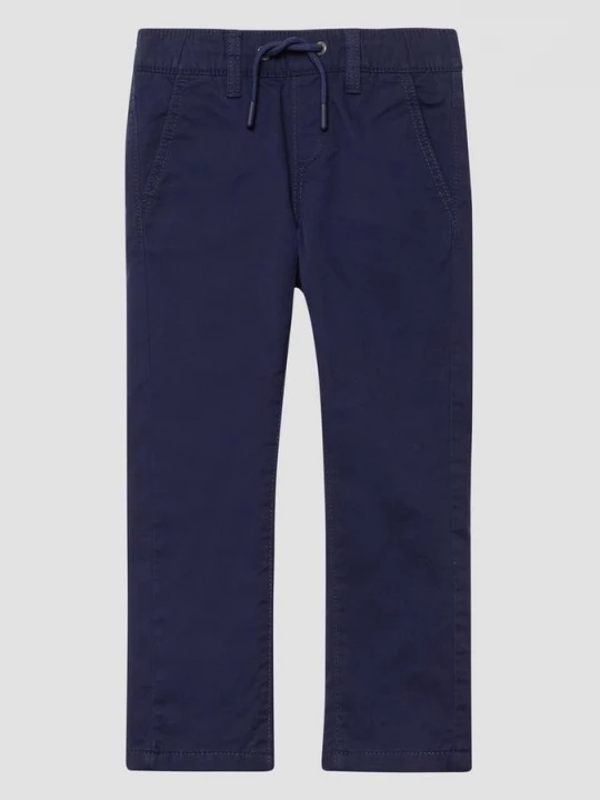 Foto van product Gevoerde Joggstyle Pelle / Regular Fit / Mid Rise / Rechte Pijp s.Oliver blauw