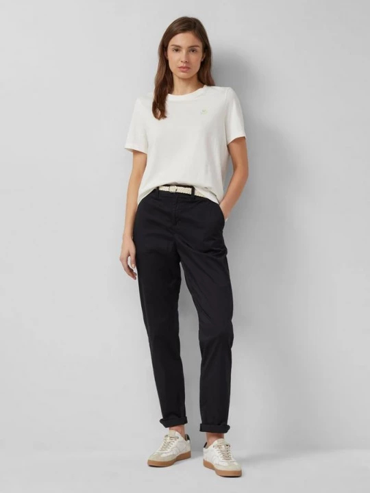Foto van product Gewassen chino's met riem s.Oliver zwart