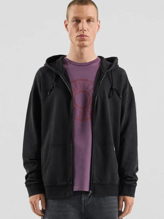 Foto van product Gewassen sweatvest QS zwart