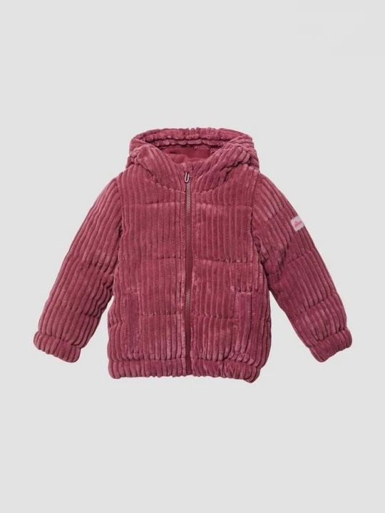 Foto van product Gewatteerd corduroy jack met fleece voering s.Oliver roze