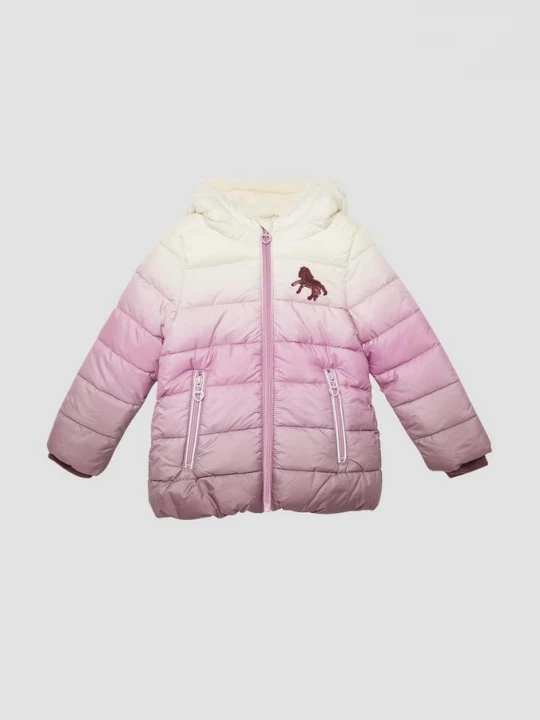 Foto van product Gewatteerd jack met capuchon en gezellige fleece voering s.Oliver
