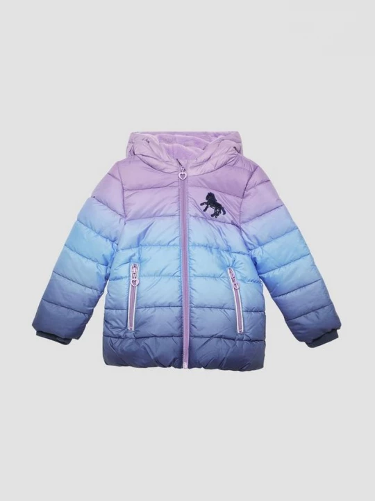 Foto van product Gewatteerd jack met capuchon en gezellige fleece voering s.Oliver