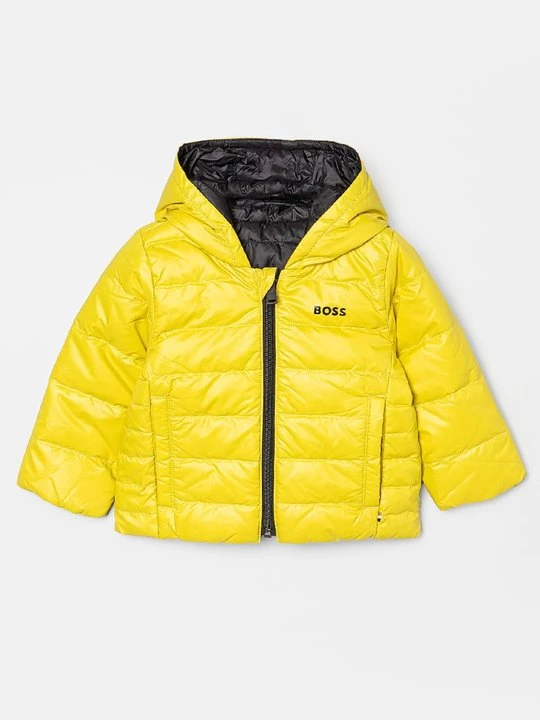 Foto van product Gewatteerde jas Boss geel