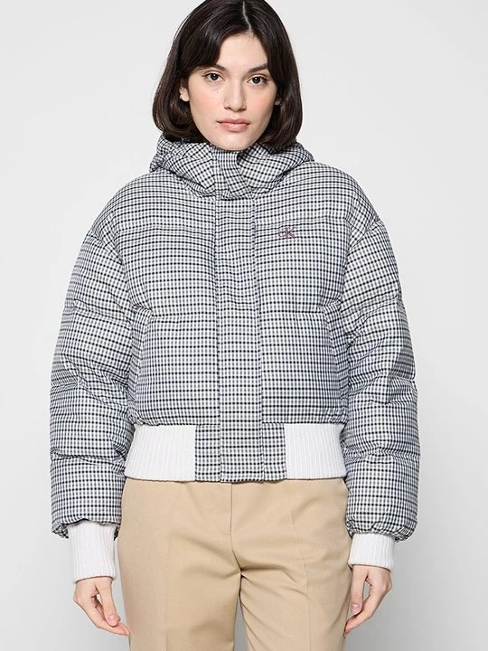 Foto van product Gewatteerde jas Calvin Klein Jeans zilverkleurig