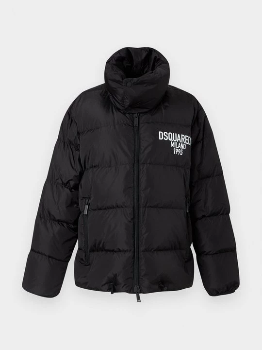 Foto van product Gewatteerde jas Dsquared2 zwart