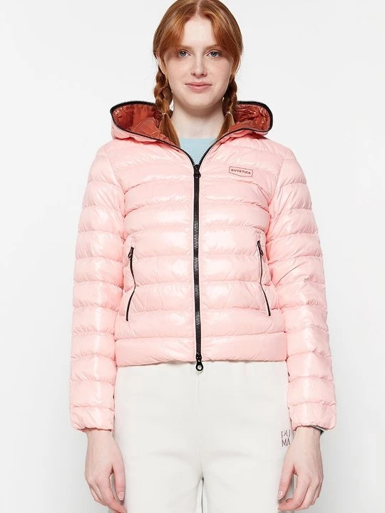 Foto van product Gewatteerde jas Duvetica roze
