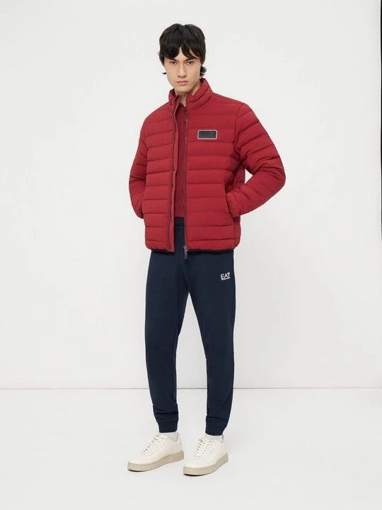 Foto van product Gewatteerde jas EA7 Emporio Armani donkerrood