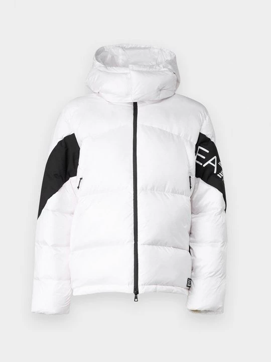 Foto van product Gewatteerde jas EA7 Emporio Armani wit