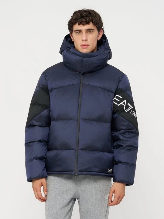 Foto van product Gewatteerde jas EA7 Emporio Armani wit