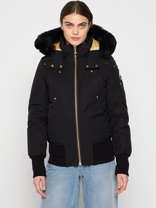 Foto van product Gewatteerde jas Moose Knuckles zwart