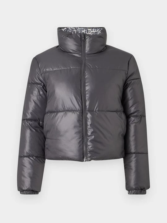 Foto van product Gewatteerde jas Pieces grijs