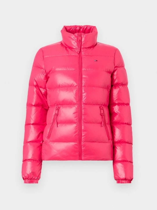 Foto van product Gewatteerde jas Tommy Jeans donkerroze